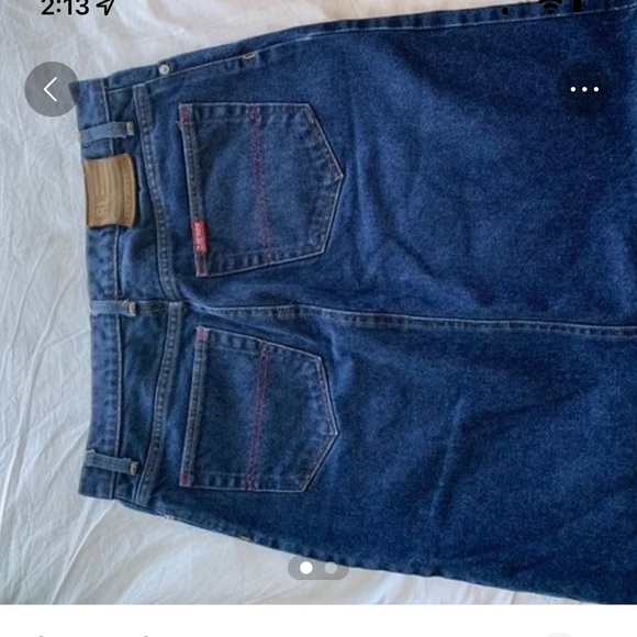 denim midi skirts - Picture 5 of 15